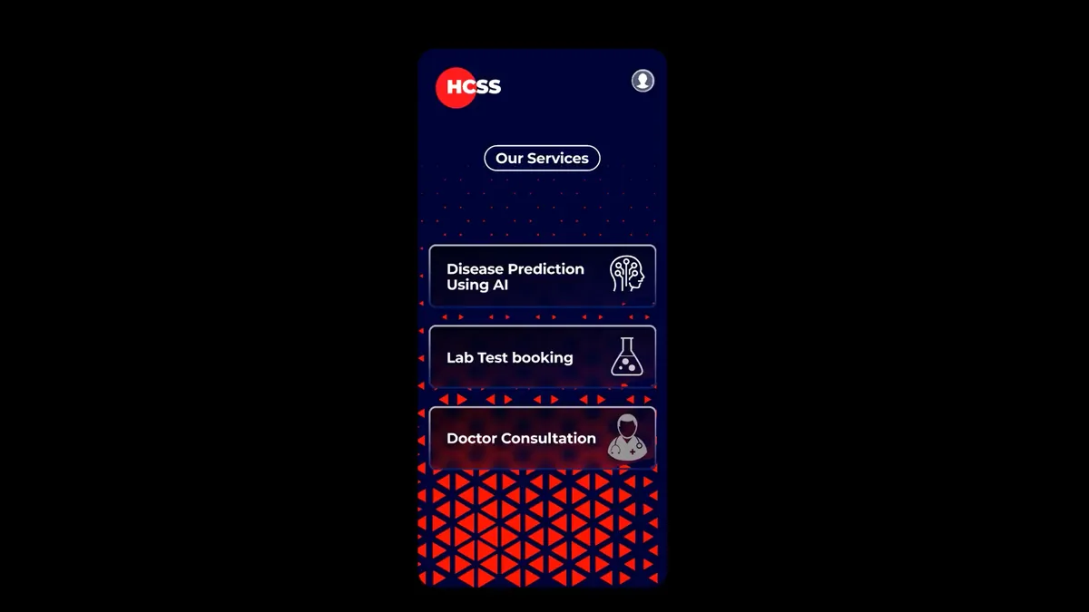 Mobile healthcare interface design