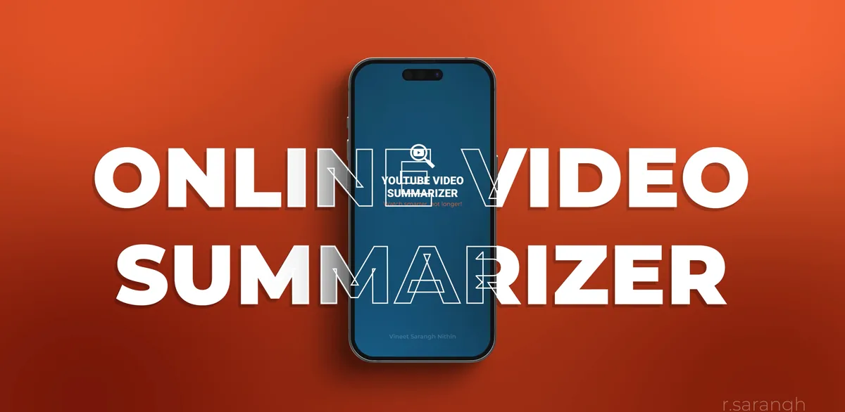 Video transcription and summarization application
